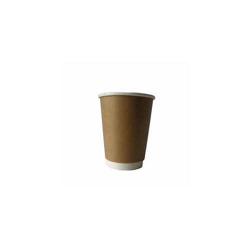 16oz Double Wall Brown Coffee Cup Sleeve 25pk