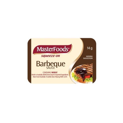 BBQ Sauce Portion 14gm 100ctn