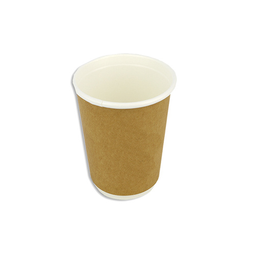 Double Wall Brown Coffee Cup 8oz 500Ctn