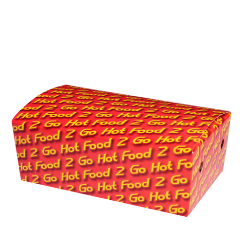 Box C/Board Large Hot Food 2 Go