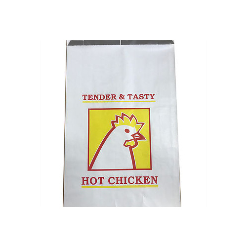TF Lrg Chicken Foil Bags - printed 250pk
