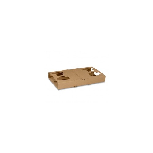 Corrugated 4 Cell Cup Holder 100ctn