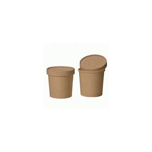Brown Kraft Bowl 16oz Sleeve 50