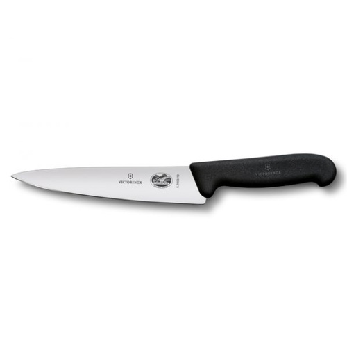 Victorinox Cooks Carving Knife, 22cm wide, Black