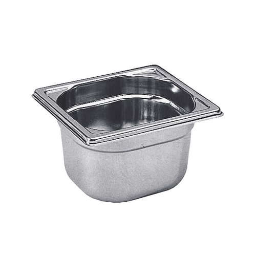 Chef Inox Anti Jam Steam Pan 1/6 Size 150mm