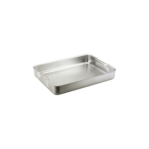 Chef Inox Alum Roasting Dish (Recessed Handles) – 419X305X70mm