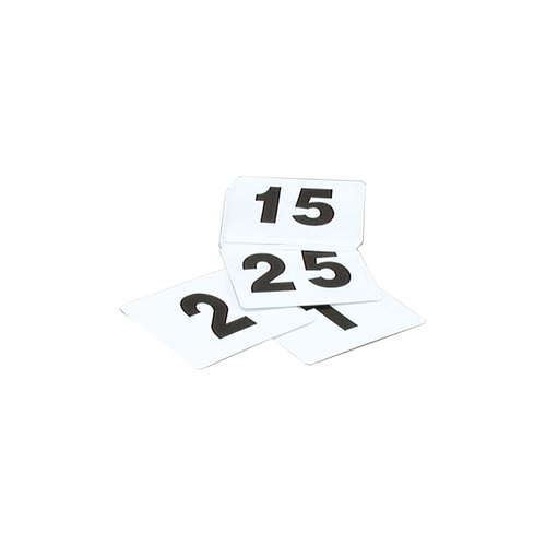 Table Numbers Black On White 1-100