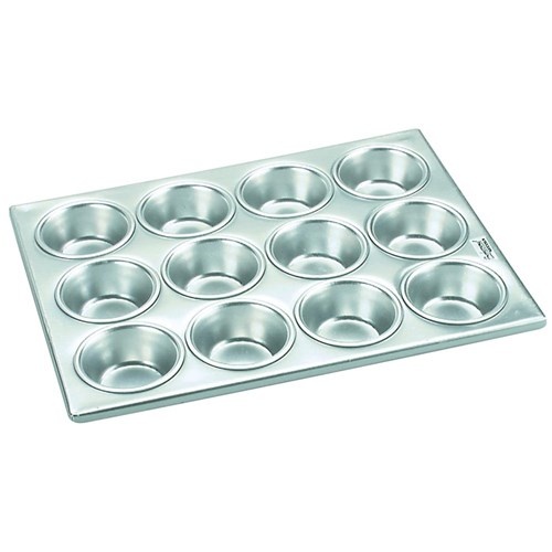 12 Cup Aluminium Muffin Tray
