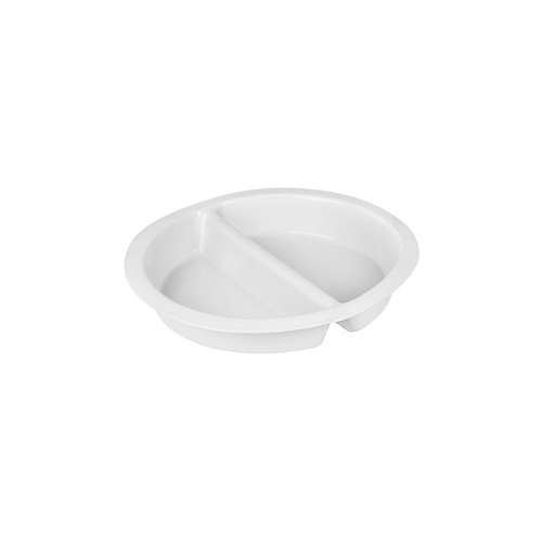 GN Porcelain Dish Round Divided