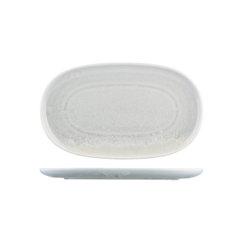 Willow Moda Porcelain Oval Coupe Plate