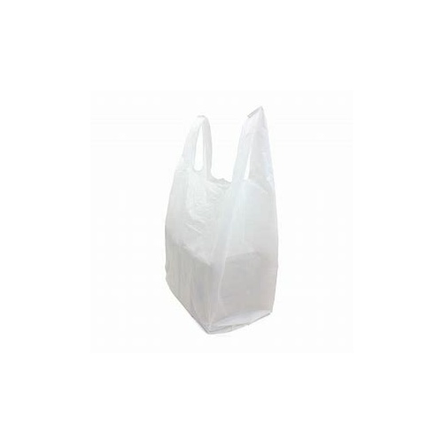 White Plastic Bag Large 250 Sleeve