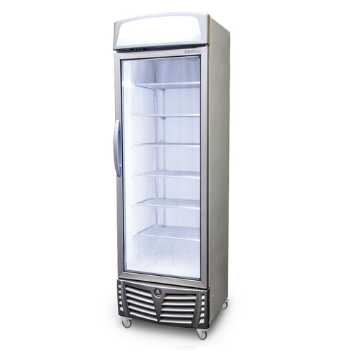 Upright Display Freezer - Flat glass door 