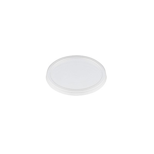 Plastic Sauce Cup Lid Small Round 100 Pk
