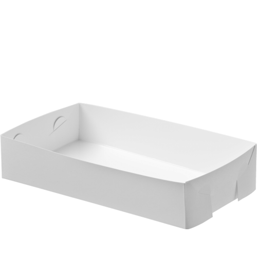 Cake Tray White Large 200pk