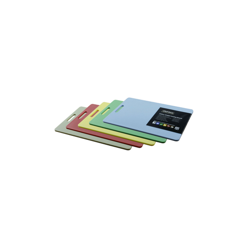 Cutting Board - Coloured set of 5 - 230x380x12mm w/hdl