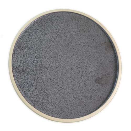 Soho Plate Speckle Black 200mm