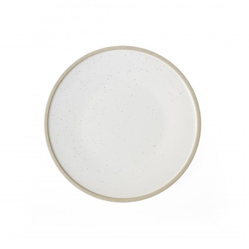 Soho Plate White Pebble 200mm