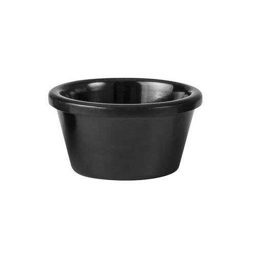 Ramekin - Melamine Black 45ml
